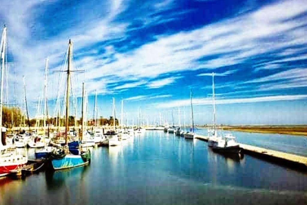 A Gaivota Ria Formosa Waterfront Lux Apart With Pool, Olhao, Algarve Экстерьер фото