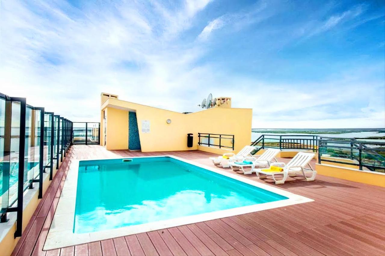 A Gaivota Ria Formosa Waterfront Lux Apart With Pool, Olhao, Algarve Экстерьер фото